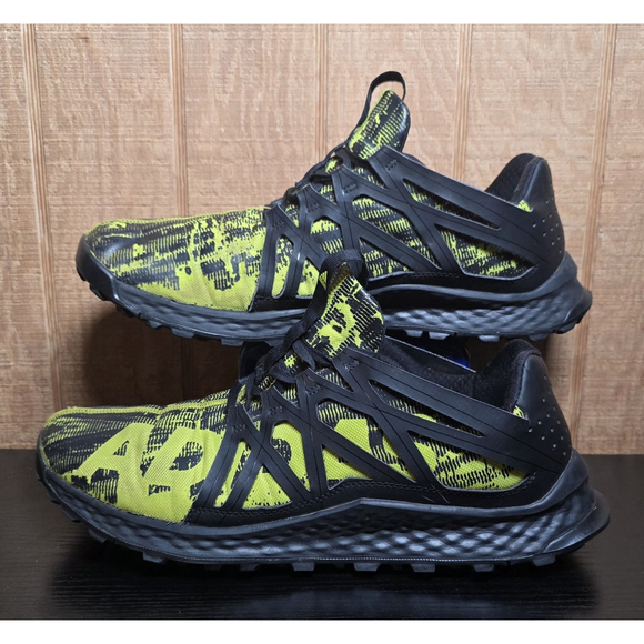Adidas Vigor Bounce Trail Running Shoes Men’s Size 13 Black Yellow